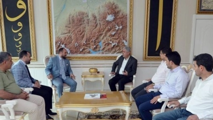 Başkan Polat, MTTB Genel Başkanı Ve Yönetim Kurulunu Ağırladı