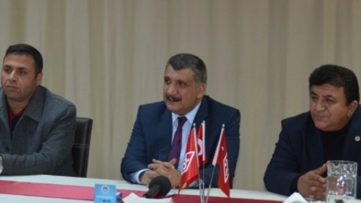 Başkan Selahattin Gürkan, Muhtarlarla Bir Araya Geldi