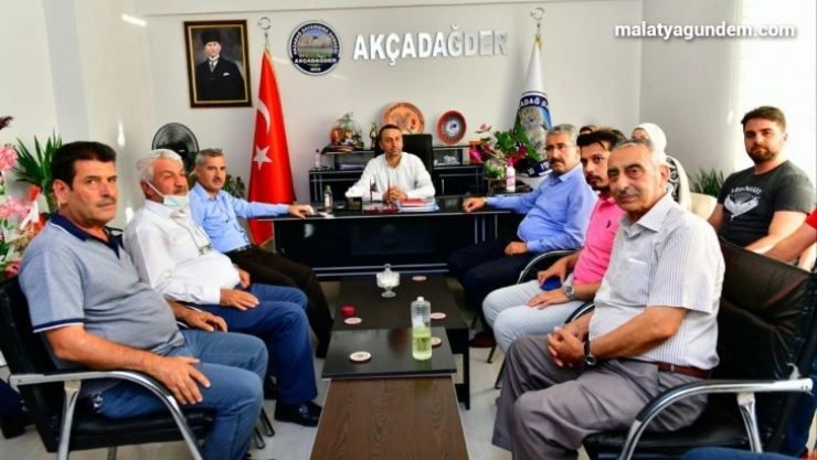 Başkanlardan dayanışma örneği