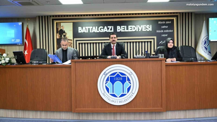 Battalgazi Belediye Meclisi Mayıs ayı toplantısını tamamladı