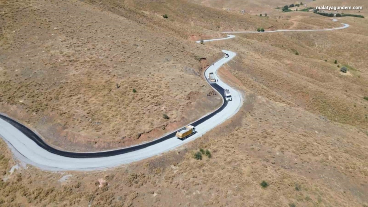 Battalgazi'de 5 kilometrelik asfalt seferberliği tamamlandı