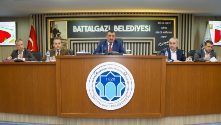 Battalgazi Belediye Meclisi, Nisan Ayı Olağan Toplantısını Yaptı