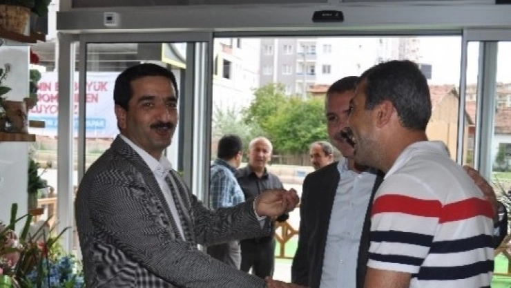 Bayram Taşkın, Esnafla Buluştu