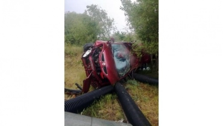 Bayram Tatiline Giden İşçiler Kaza Yaptı: 5 Yaralı