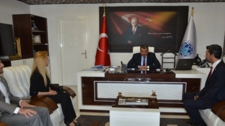 BBP Battalgazi İlçe Başkanı Aygün, Başkan Gürkan'ı Ziyaret Etti