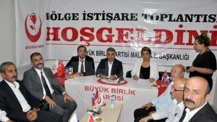 BBP Bölge İstişare Toplantısı Malatya'da Yapıldı