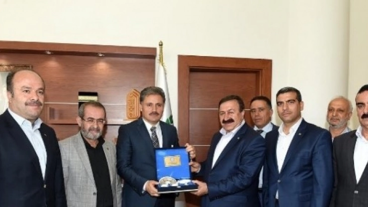 Bem-bir-sen Genel Başkan Yardımcısı Sevinç, Başkan Çakır'ı Ziyaret Etti