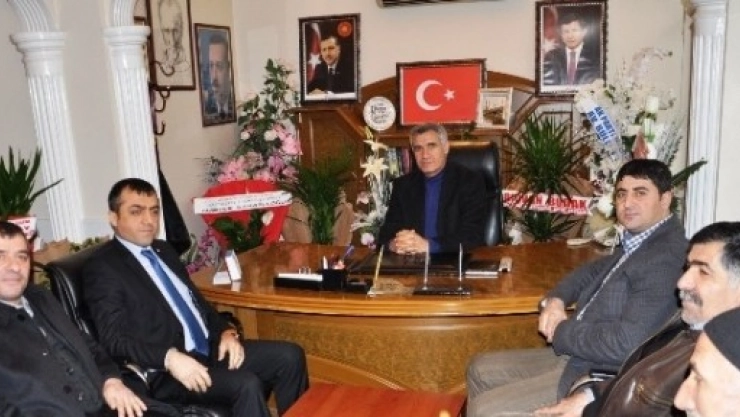 Birliklerden Ak Parti Yeşilyurt Ve Battalgazi İlçe Başkanlarına Hayırlı Olsun Ziyareti