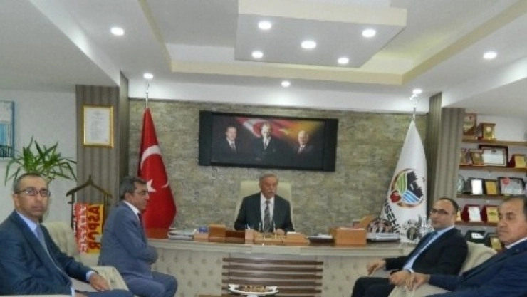 Bölge Müdürü Gülşen'den, Başkan Vahap'a Ziyaret