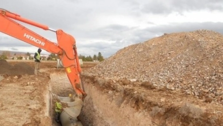 Boztepe Recai Kutan Barajı Sulaması Çalışmaları Devam Ediyor