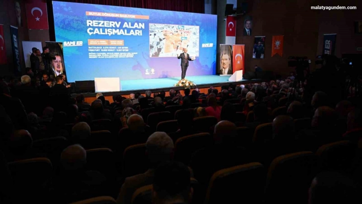 Büyükşehir Başkan Adayı Sami Er, Malatya'yı ayağa kaldıracak projelerini açıkladı