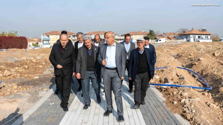 Büyükşehir Belediyesi'nden Başharık'ın çehresini değiştirecek proje