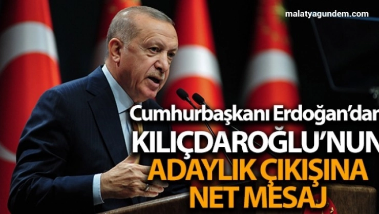 Cumhurbaşkanı Erdoğan'dan gündeme dair önemli açıklamalar