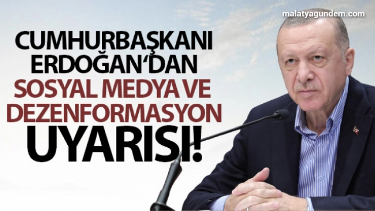Cumhurbaşkanı Erdoğan'dan Uluslararası Stratejik İletişim Zirvesi'nde önemli açıklamalar!