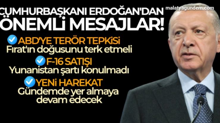 Cumhurbaşkanı Erdoğan, İran dönüşü gazetecilerin sorularını yanıtladı