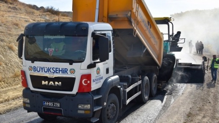 Darende'de Asfalt Sevinci
