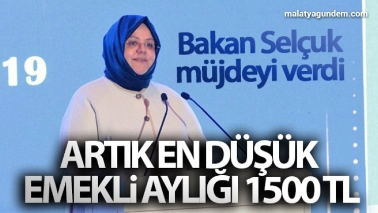En düşük aylık 1500 TL