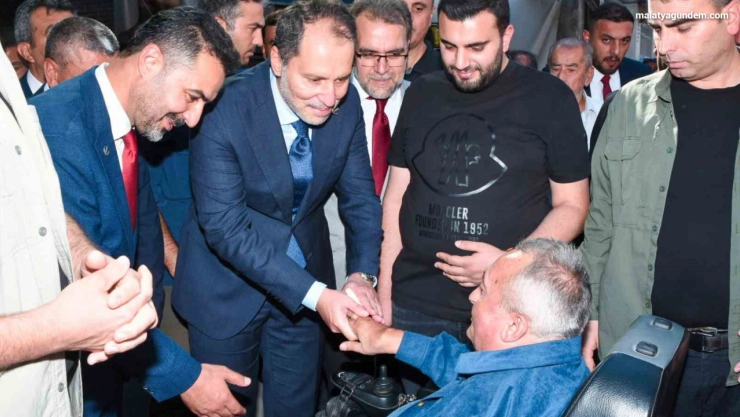 Erbakan, Malatya'da esnaf temsilcilerini dinledi