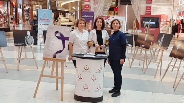 'Erken Teşhis Hayat Kurtarır' Fotoğraf Sergisi Açıldı