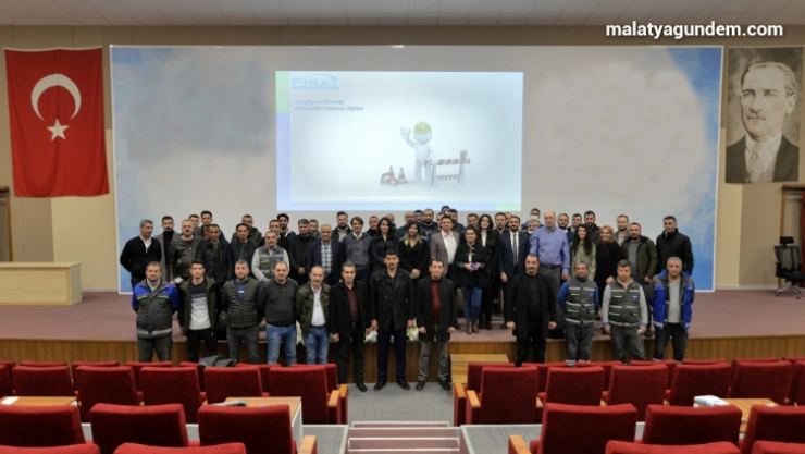 Fırat EDAŞ, İSG eğitimlerine Malatya'da devam ediyor