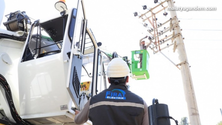 Fırat EDAŞ, Malatya'ya yatırımlarında hız kesmiyor