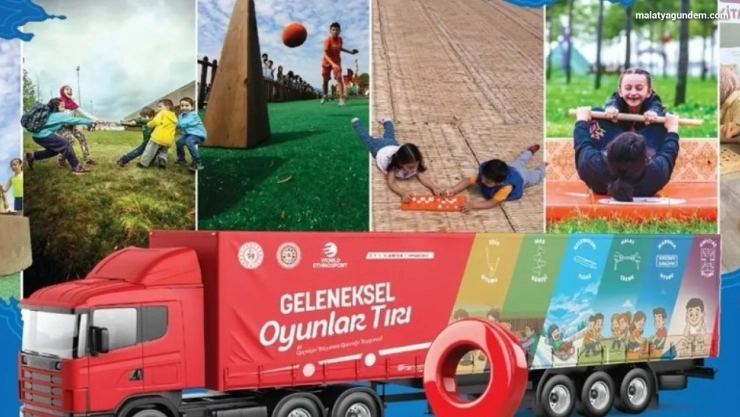 Geleneksel Oyunlar Tırı Malatya'da çocuklarla buluşacak