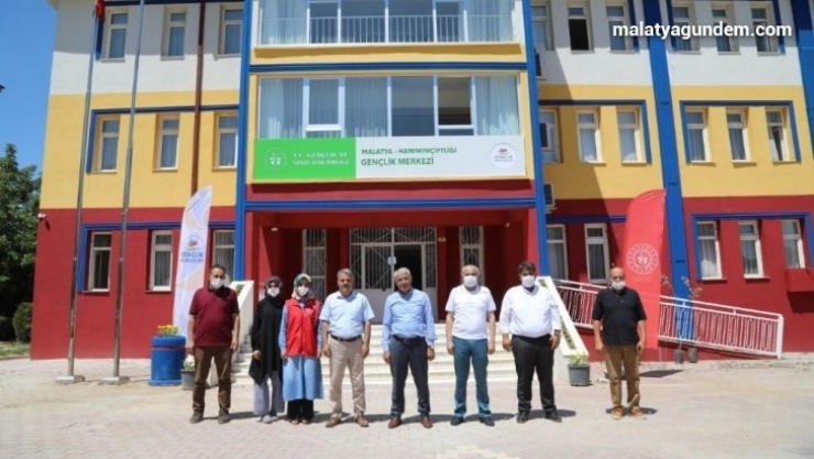 Güder'den Hanımınçiftliği Gençlik Merkezi'ne ziyaret