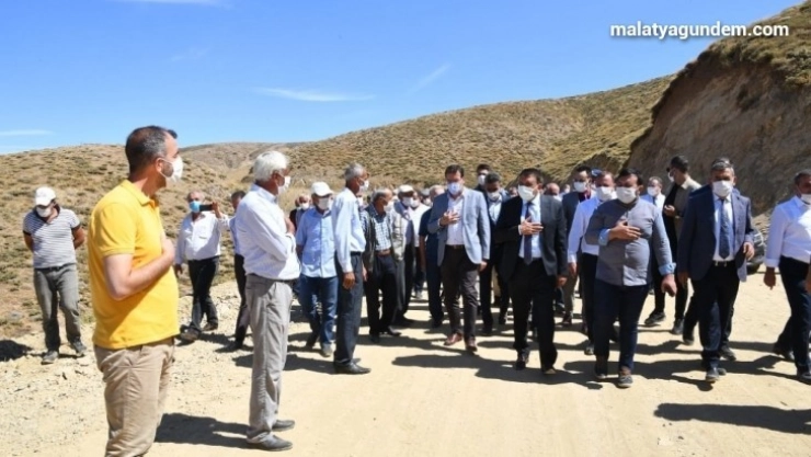 Gürkan Pötürgede inceleme yaptı