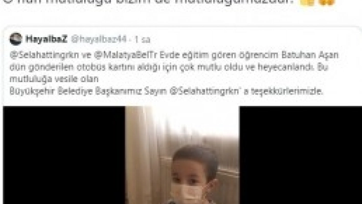 Gürkan'dan Örnek Davranış