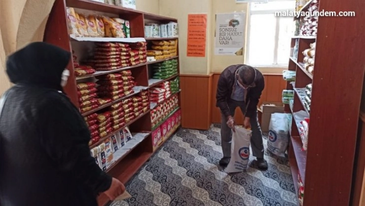 Hekimhan'da Ramazan yardımı