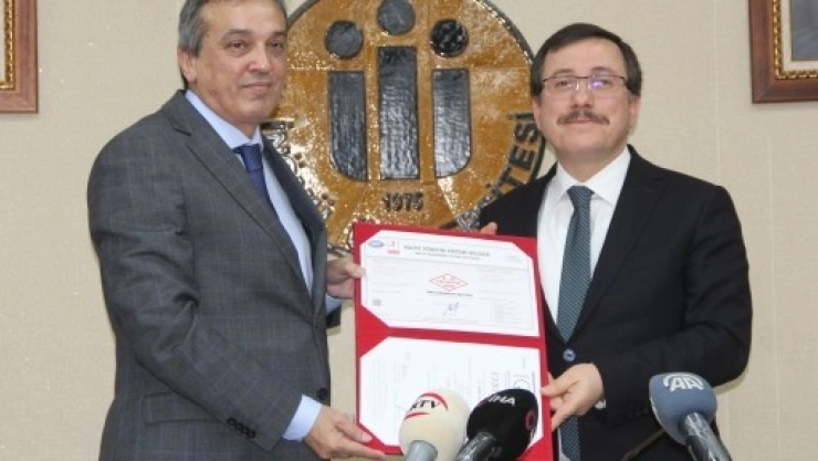 İnönü'ye, 'Kalite Yönetim Sistem Belgesi'