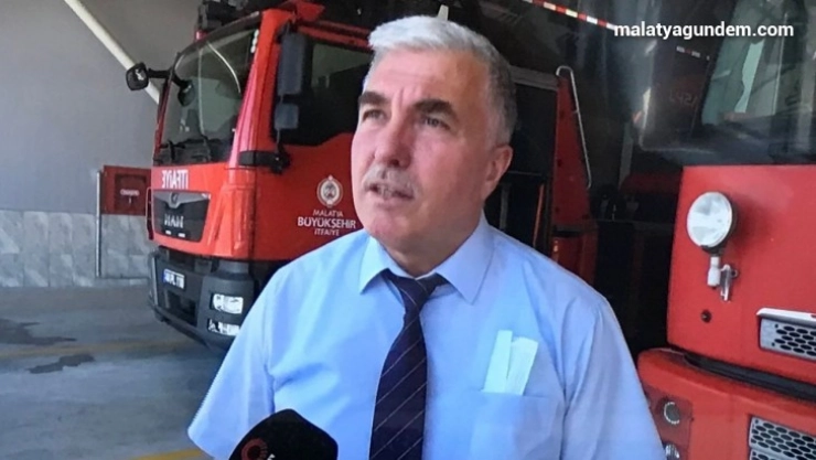 İtfaiye Başkanı Acar, vatandaşları yangınlara karşı uyardı