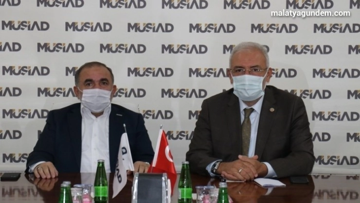 Kahtalı'nın MÜSİAD ziyaretinde ekonomi konuşuldu