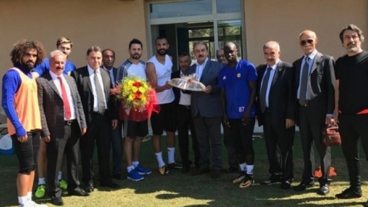 Keskin'den Yeni Malatyaspor Antrenmanına Ziyaret
