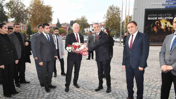 KKTC Cumhuriyet Meclisi Başkanı Töre Malatya'da