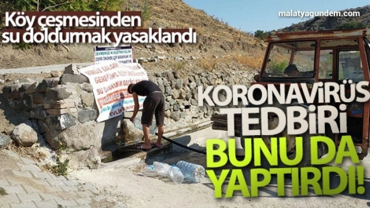 Koronavirüs tedbiri bunu da yaptırdı