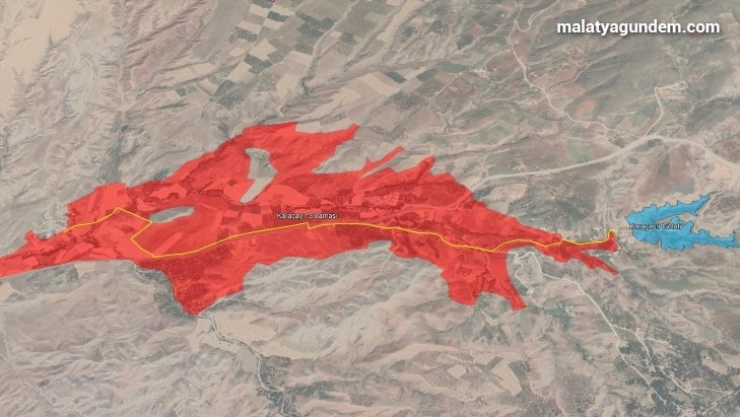 2 bin 870 dekar arazi suya kavuşacak