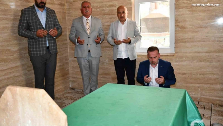 MAGİNDER'den Zeynel Abidin Türbesi'ne anlamlı ziyaret