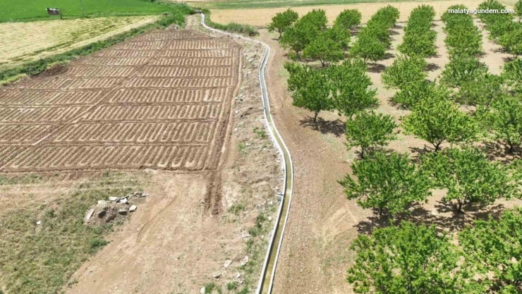 Malatya Büyükşehir Belediyesi'nden tarıma can suyu