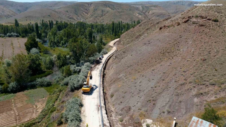 Malatya Büyükşehir Belediyesi'nden Kuluncak'a dev altyapı ve içme suyu yatırımı