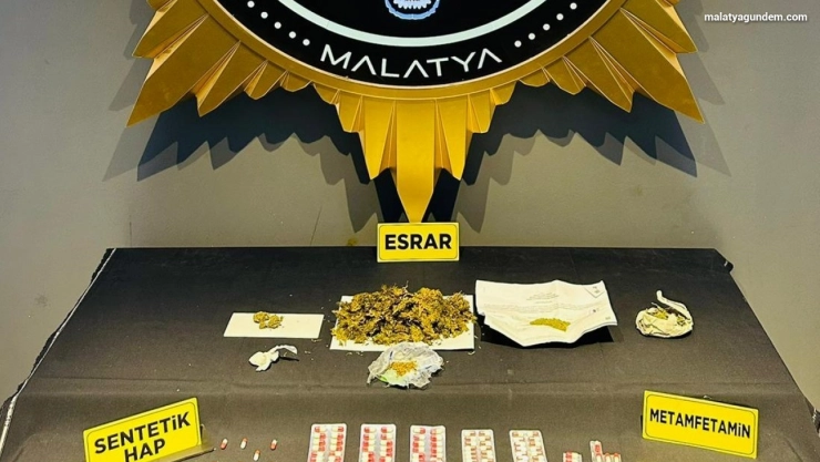 Malatya'da 'torbacı' operasyonu: 13 gözaltı