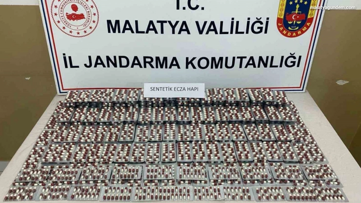 5 bin 469 sentetik hap ele geçirildi