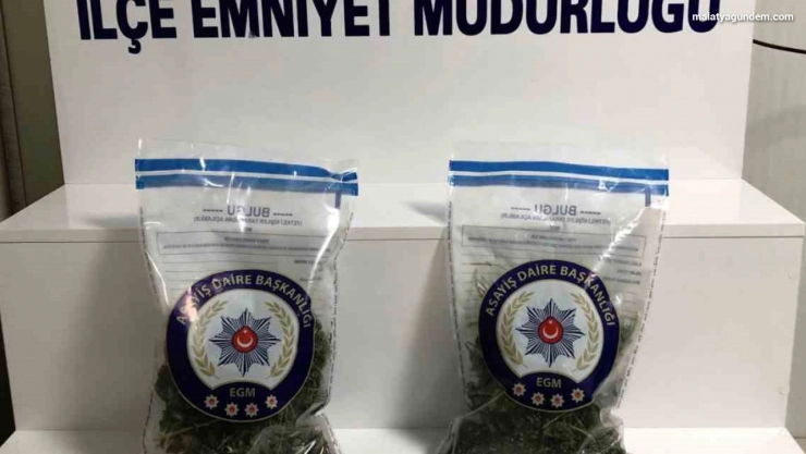 752 gram esrar ele geçirildi: 1 kişi tutuklandı