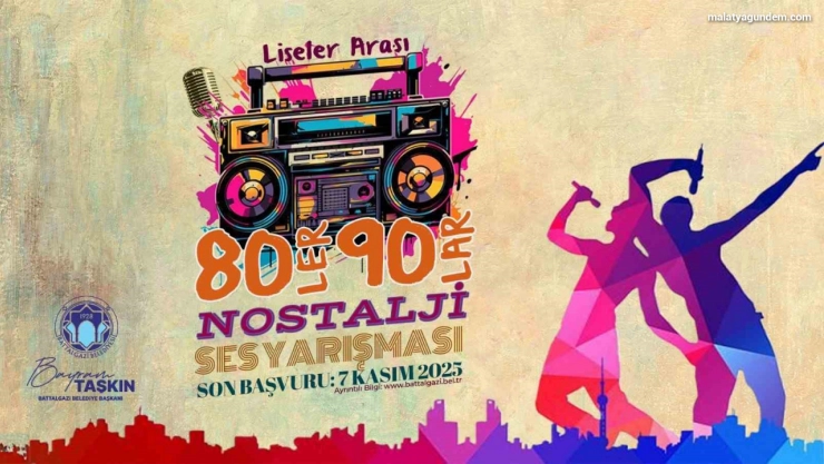 Malatya'da 80'ler ve 90'ların efsane şarkıları gençlerle buluşuyor