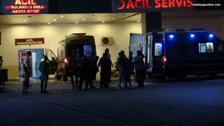Malatya'da akrabalar arasında arazi kavgası: 2 yaralı