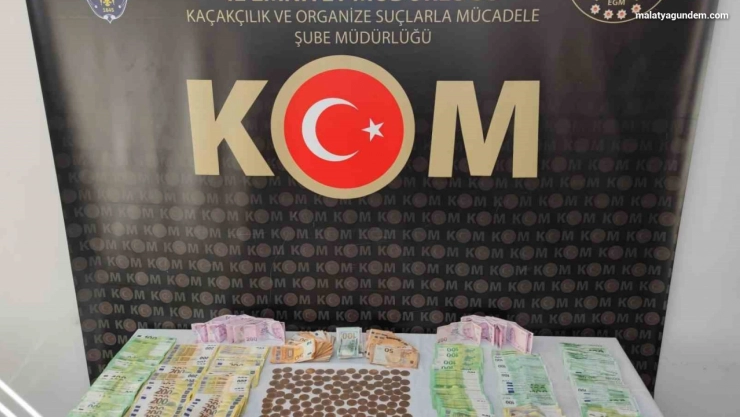 Malatya'da çok sayıda kaçak altın ele geçirildi