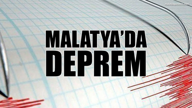 Malatya'da Deprem