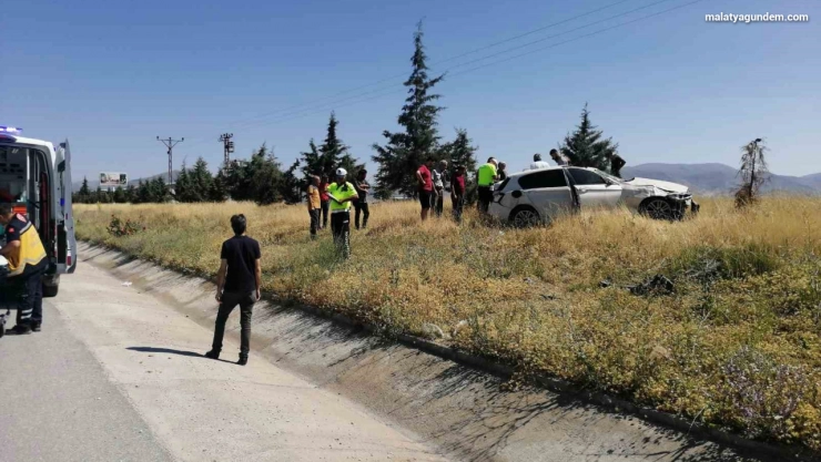 Malatya'da dört ayrı kazada 9 kişi yaralandı