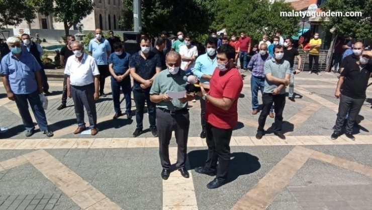 Malatya'da düğün salonu esnafı yemek yasağına tepkili