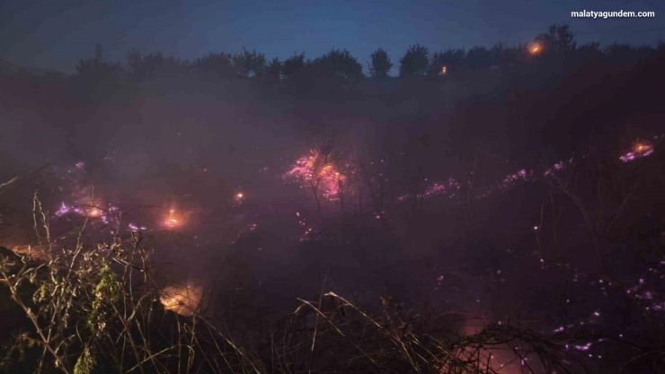 Malatya'da iki ayrı yangın